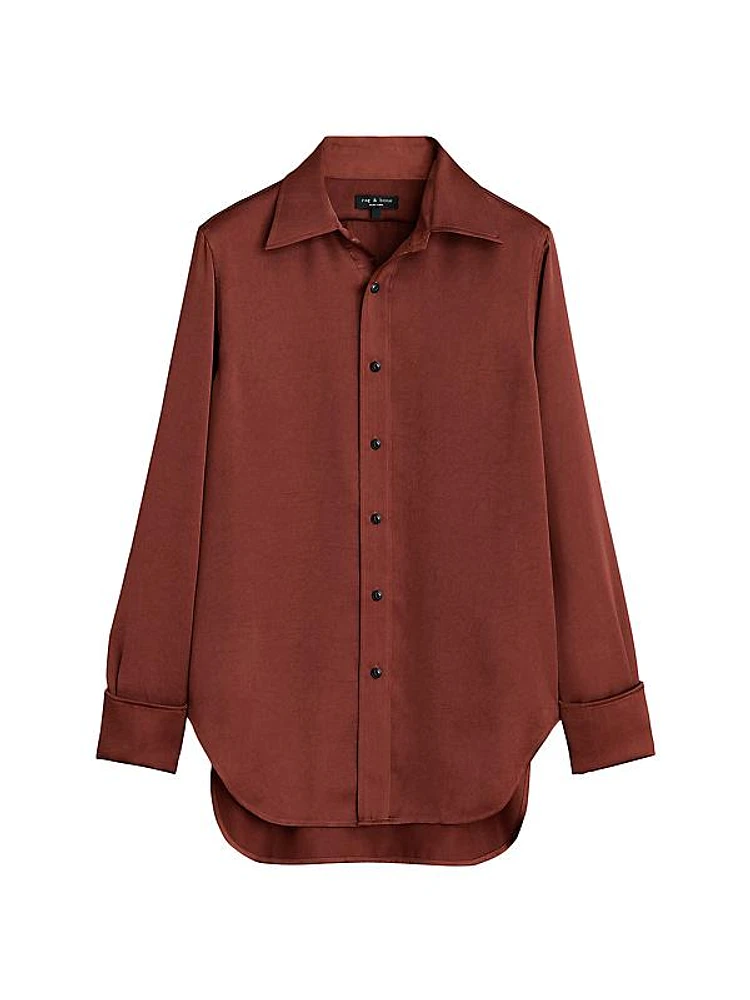 Delphine Satin Shirt