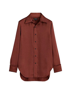 Delphine Satin Shirt