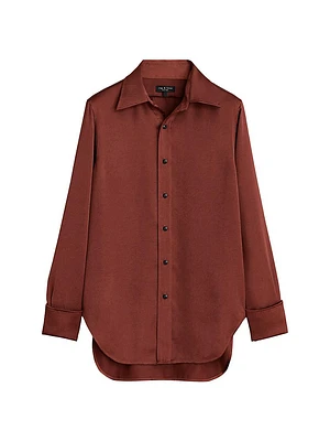 Delphine Satin Shirt