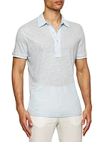 Sebastian Linen Polo Shirt