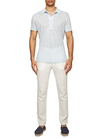 Sebastian Linen Polo Shirt