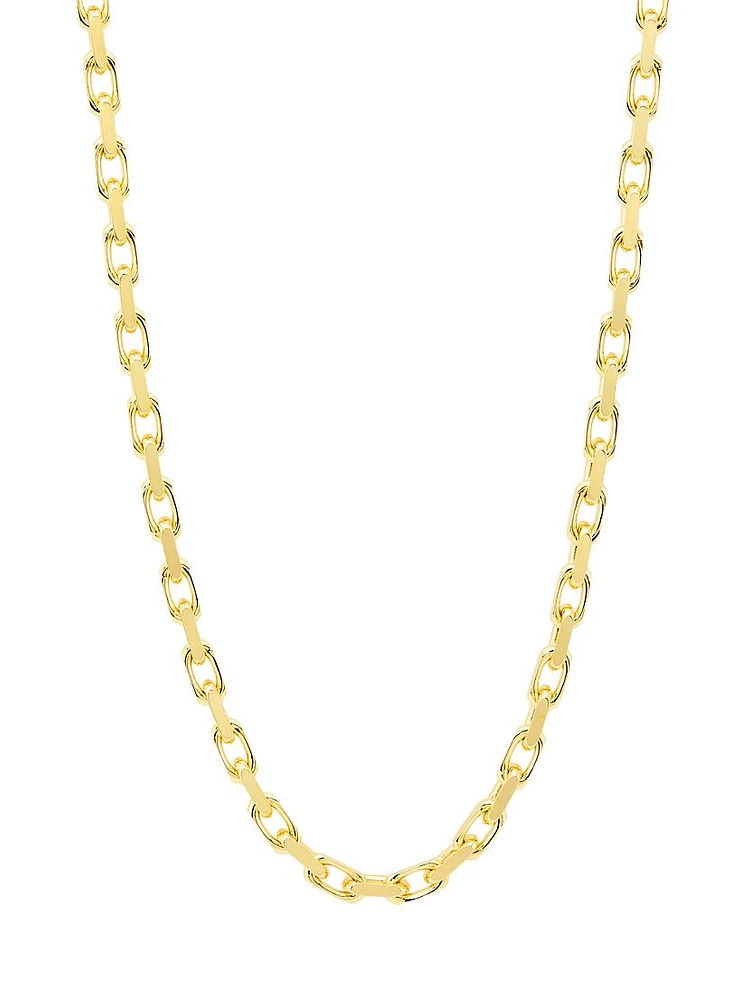 14K Yellow Gold French Cable-Chain Necklace