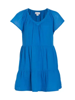 Eleanor Gauze Tiered Minidress