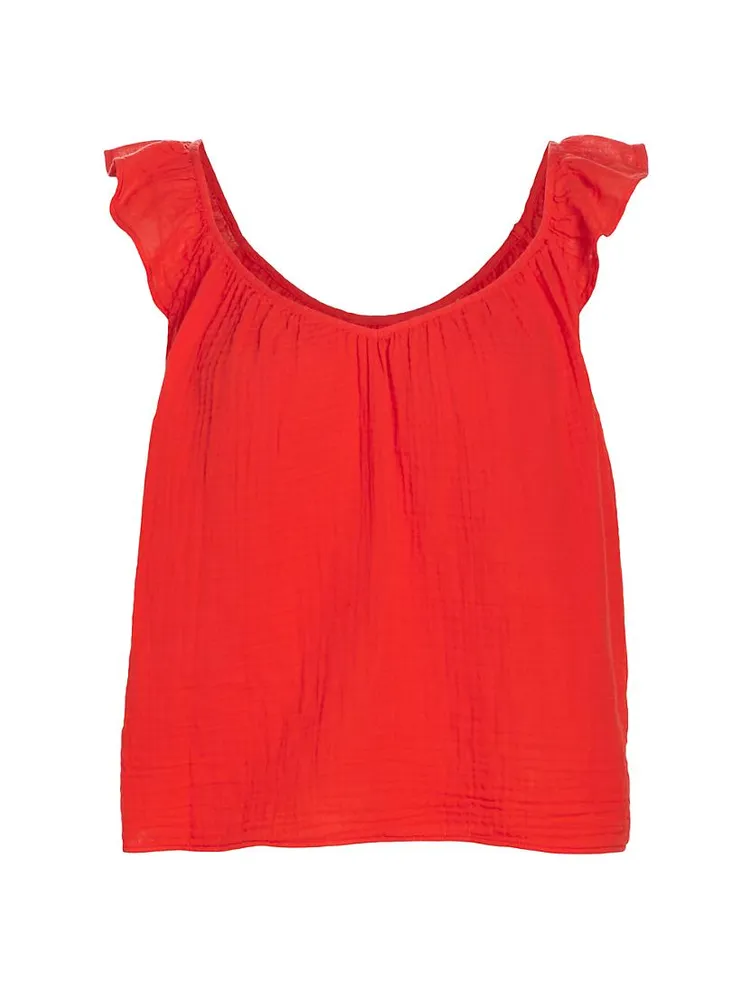 Annette Gauze Sleeveless Top