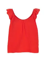 Annette Gauze Sleeveless Top