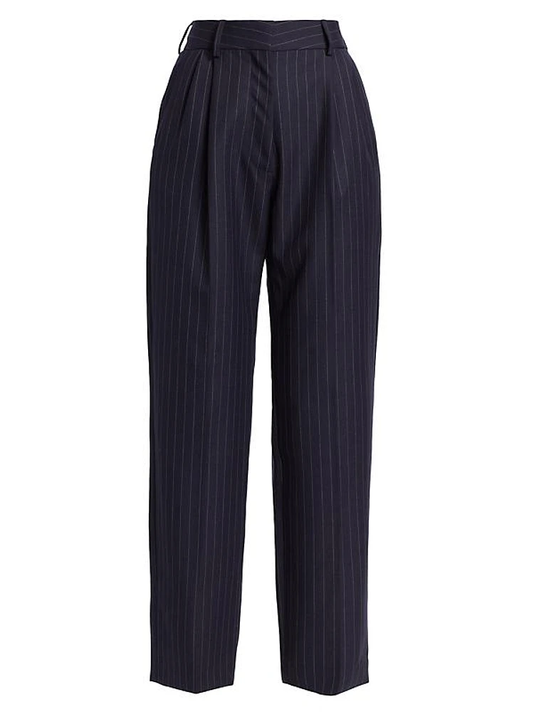 J Class Fox Pinstripe Pants