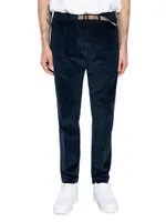 Belted Corduroy Pants