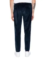 Belted Corduroy Pants