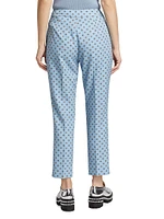 The Camryn Straight-Leg Floral Pants