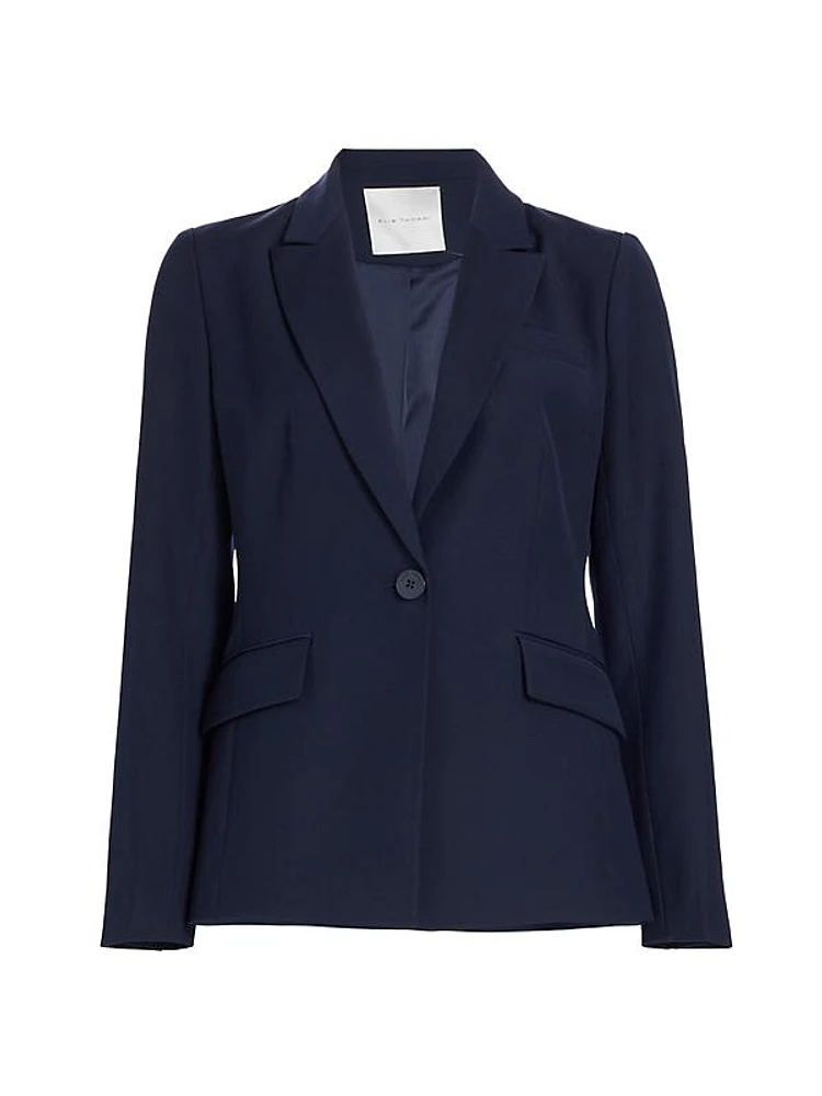 The Sylvie Single-Breasted Blazer