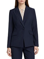 The Sylvie Single-Breasted Blazer