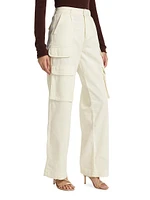 Relaxed Straight-Leg Cargo Pants