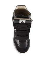 Balskee 50MM High-Top Wedge Sneakers