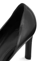 87MM Leather D'Orsay Pumps