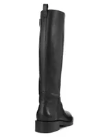 Co-Riding Leather Boots