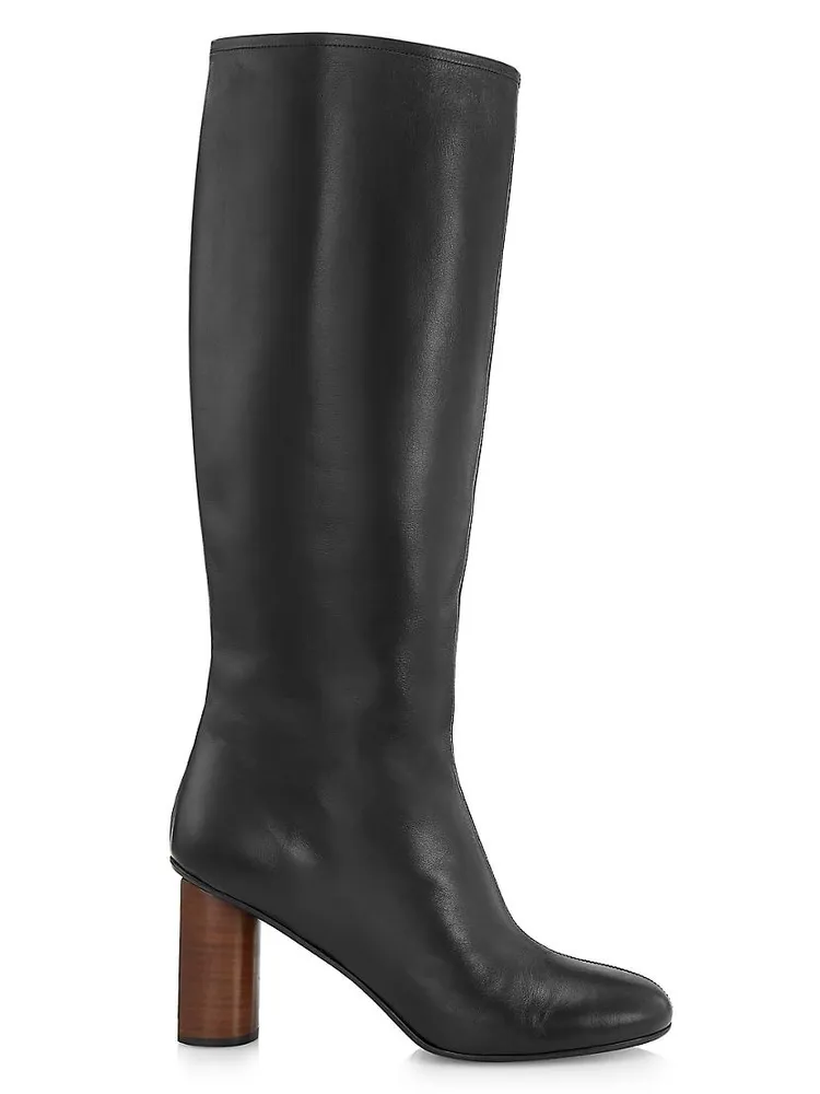 Co-Front 80MM Leather Tall Boots