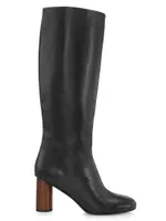 Co-Front 80MM Leather Tall Boots