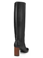 Co-Front 80MM Leather Tall Boots