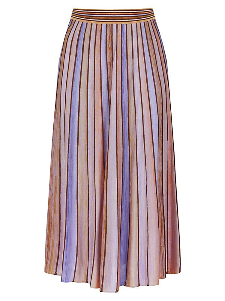 Silvia Striped Maxi Skirt