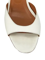 Brigitte 45MM Leather Mules