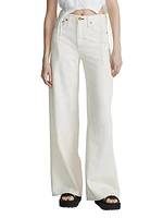 Sofie Featherweight High-Rise Wide-Leg Jeans