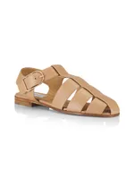 Lynn Leather Fisherman Sandals