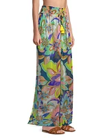 Coco Floral Cover-Up Pants