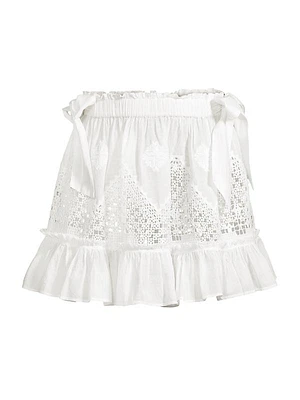 Harley Lace Cover-Up Miniskirt