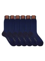 6-Pack Cotton Socks