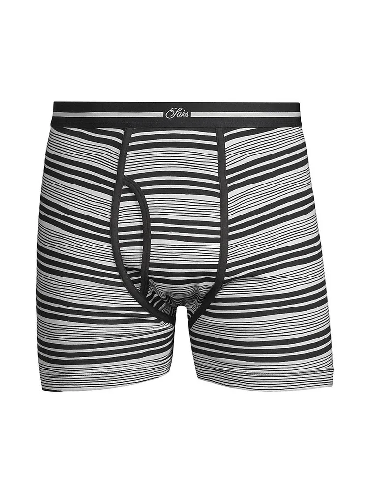 COLLECTION Drawn Stripe Boxers 3-Piece Set