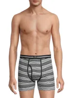 COLLECTION Drawn Stripe Boxers 3-Piece Set