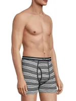 COLLECTION Drawn Stripe Boxers 3-Piece Set