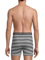 COLLECTION Drawn Stripe Boxers 3-Piece Set