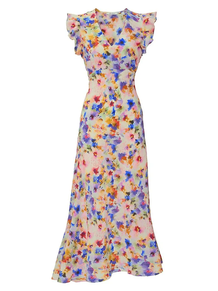 Leighton Floral Midi-Dress