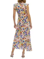 Leighton Floral Midi-Dress