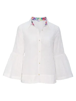 Harper Eyelet Blouse