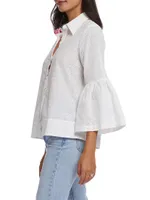 Harper Eyelet Blouse