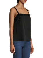 Gia Boxy Satin Tank