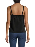 Gia Boxy Satin Tank