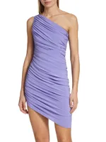 Diana One-Shoulder Ruched Minidress