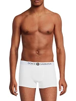 Logo Cotton Boxer Briefs