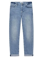 Le Garcon Mid-Rise Cropped Jeans