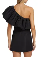 Garcelle One-Shoulder Minidress