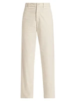 Eliot Wide-Leg Chino Pants