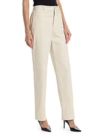 Eliot Wide-Leg Chino Pants