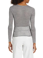 Candice Silk Heathered Sweater