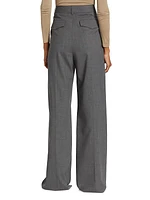 Johan Wool-Blend Wide-Leg Pants