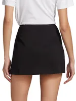 Jones Belted Micro Miniskirt