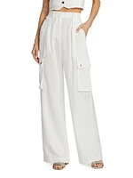 Emil Wide-Leg Cargo Pants