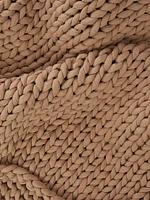 Tree Napper Knit Weighted Blanket